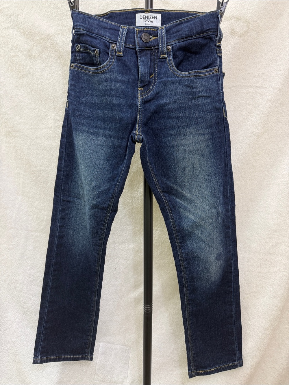 Boys Skinny (8) Dark Blue Stretch Jean Denizen From Levi’s